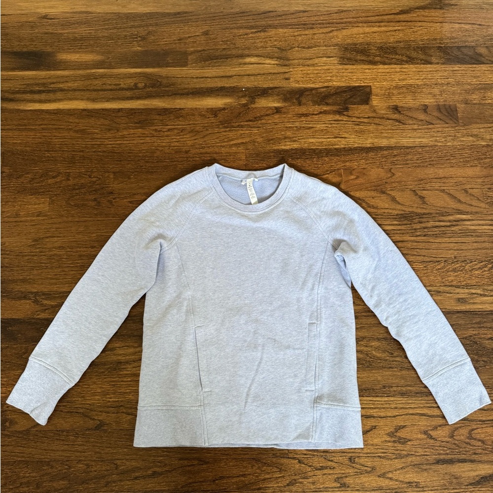 Lululemon Athletica Heather Lavender Back To it Crew